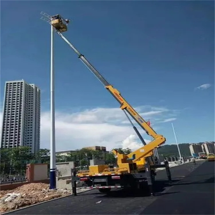 南京六合维修路灯的曲臂升降车出租